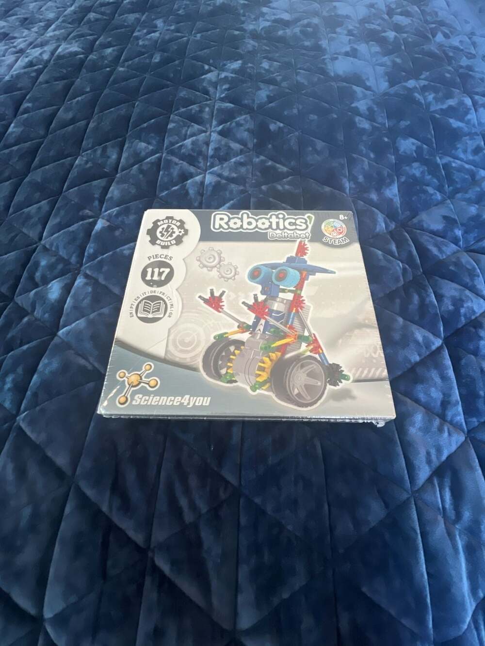 Science4you Robotics Deltabot 117-Piece Robot Building STEM Kit